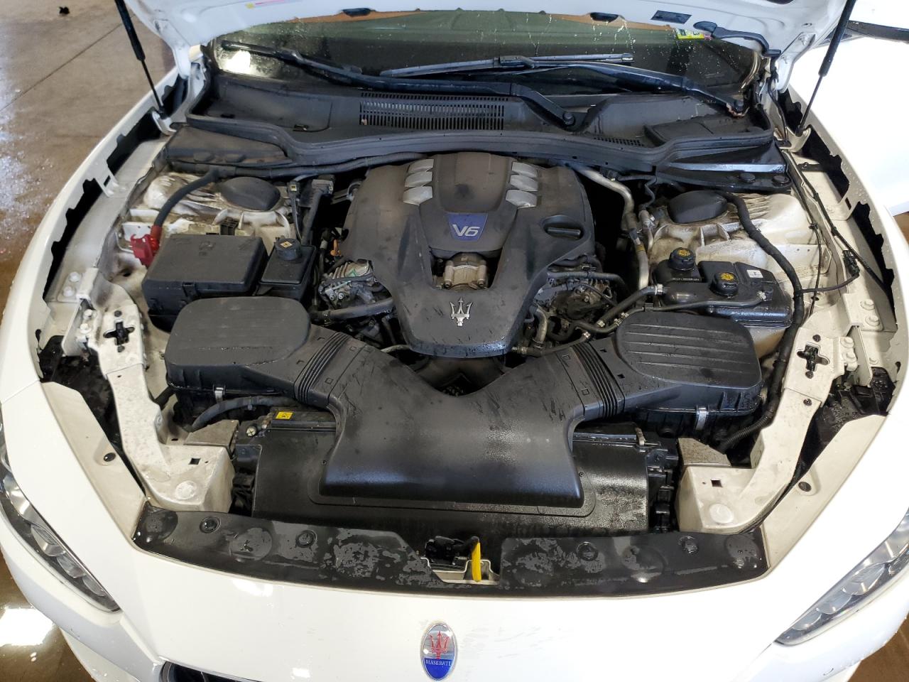 2017 Maserati Ghibli VIN ZAM57RTL8H1198842 Copart auction photo, rear end damage thumbnail 11