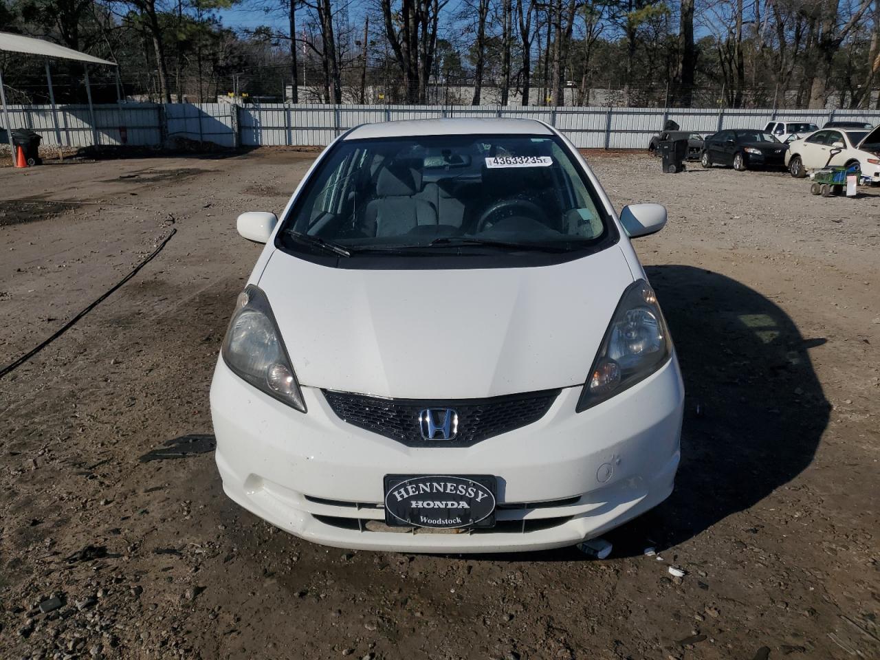 2012 Honda Fit VIN JHMGE8H30CC023809 Copart auction photo, rear end damage thumbnail 5
