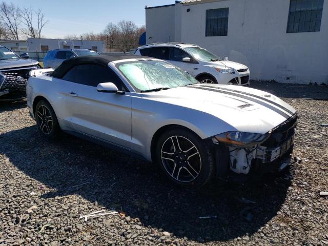 2018 Ford Mustang VIN 1FATP8UH9J5136158 Copart auction photo, front end / side damage thumbnail 4
