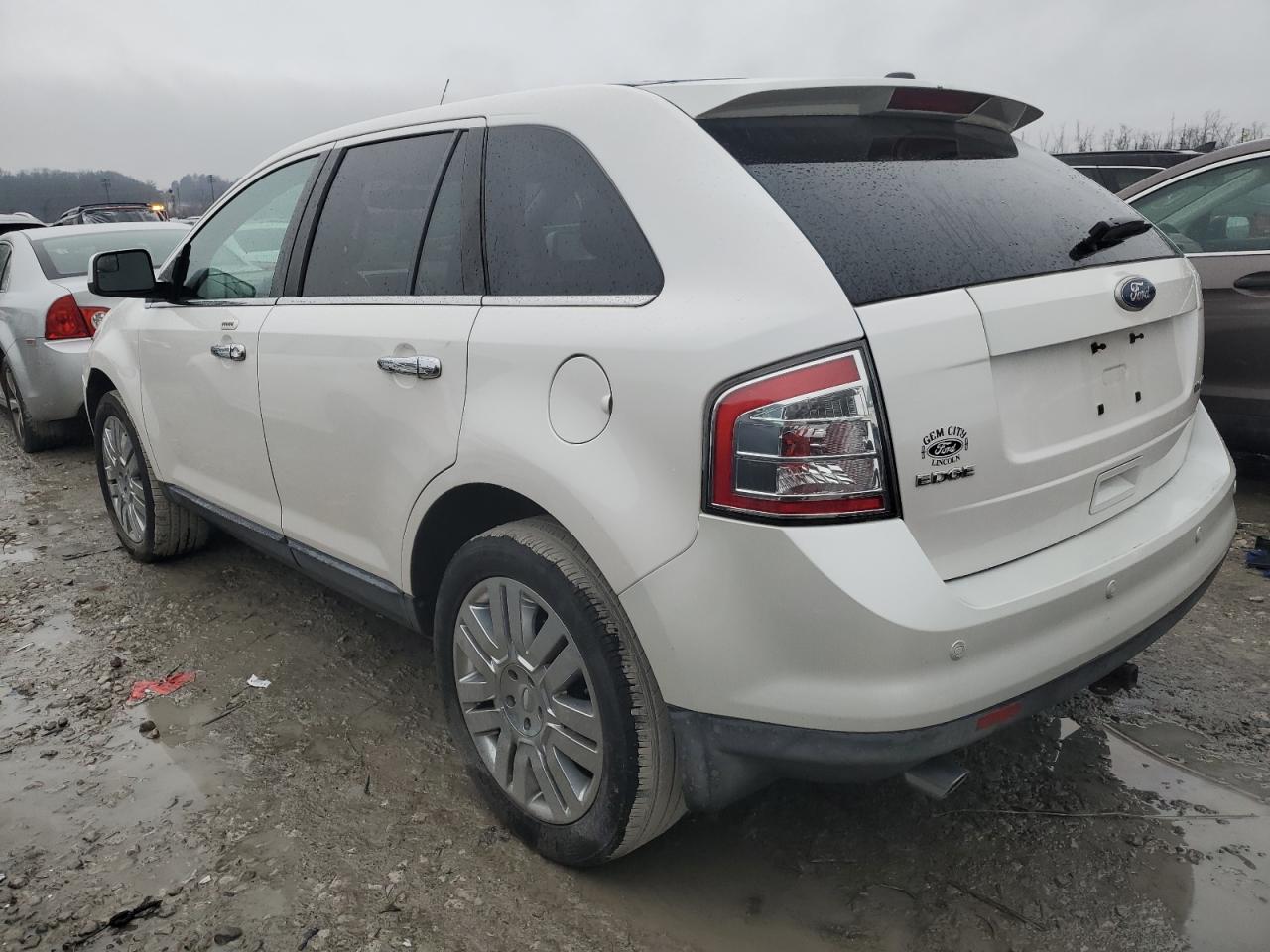 2010 Ford Edge VIN 2FMDK3KC9ABB16393 Copart auction photo, side damage thumbnail 2