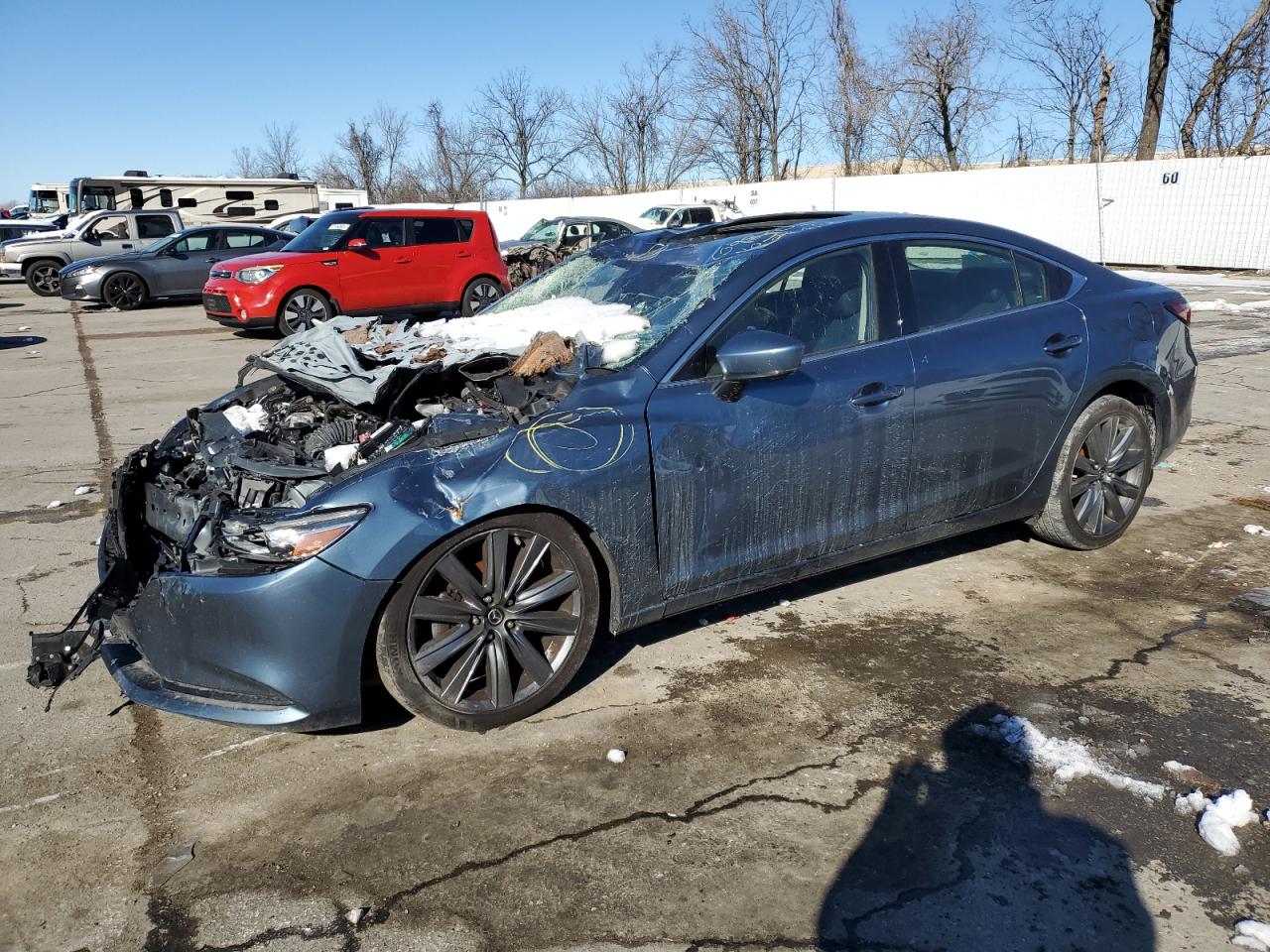 2018 Mazda 6 VIN JM1GL1TY7J1326256