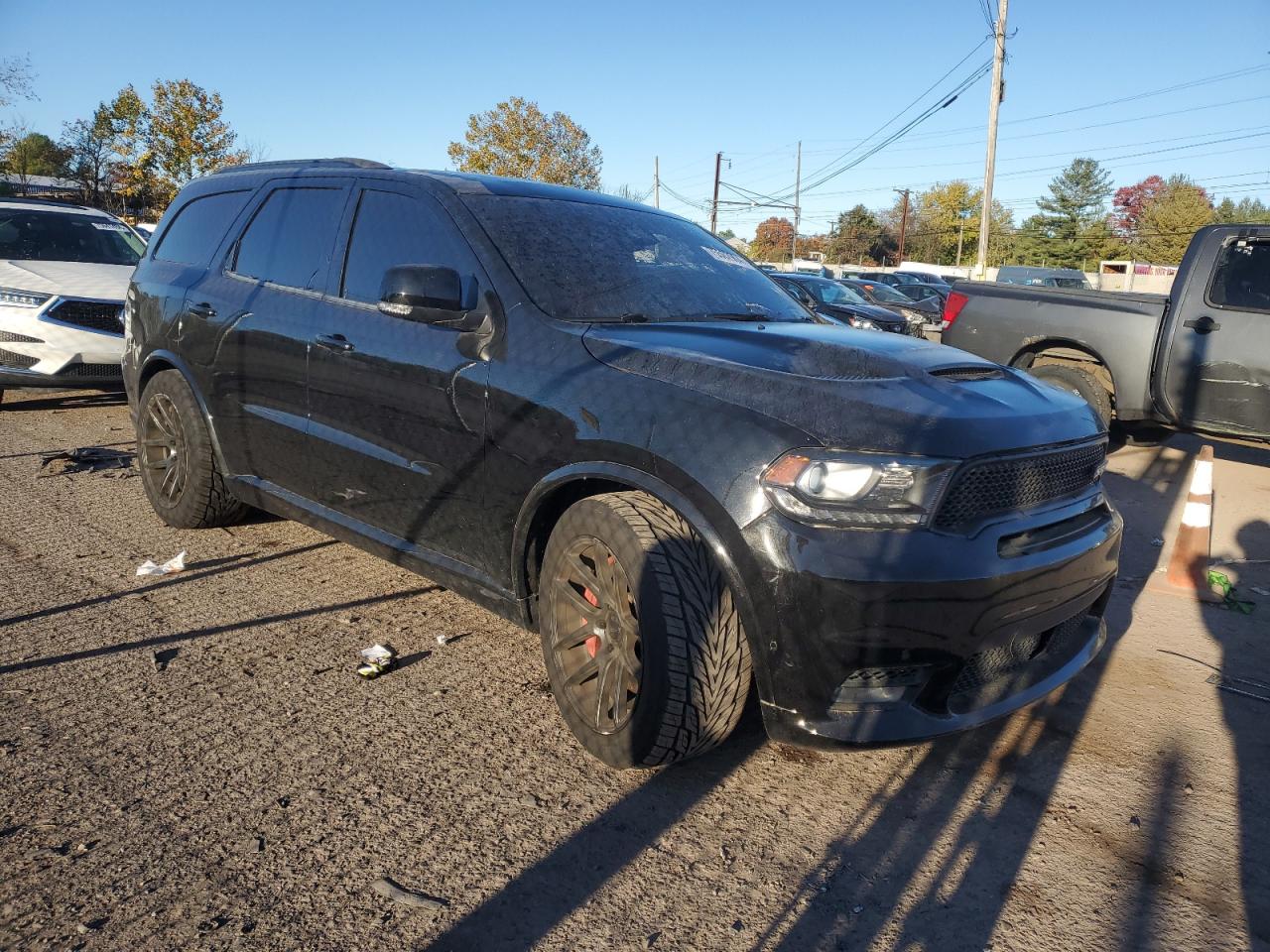 2018 Dodge Durango VIN 1C4SDJGJ8JC213571 Copart auction photo, mechanical damage thumbnail 4