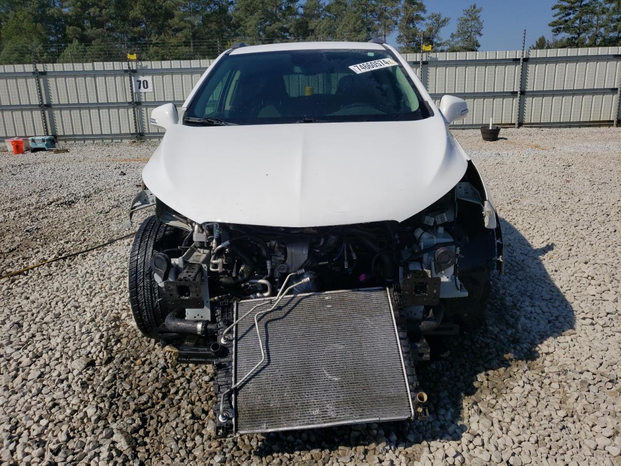 2019 Buick Encore VIN KL4CJASB2KB876357 Copart auction photo, front end damage thumbnail 5