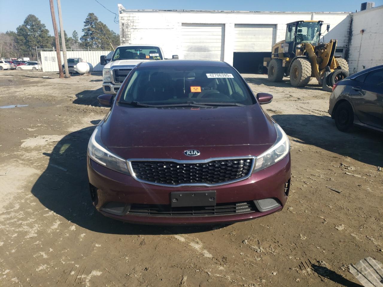 2017 KIA Forte VIN 3KPFL4A75HE068978 Copart auction photo, rear end / side damage thumbnail 5