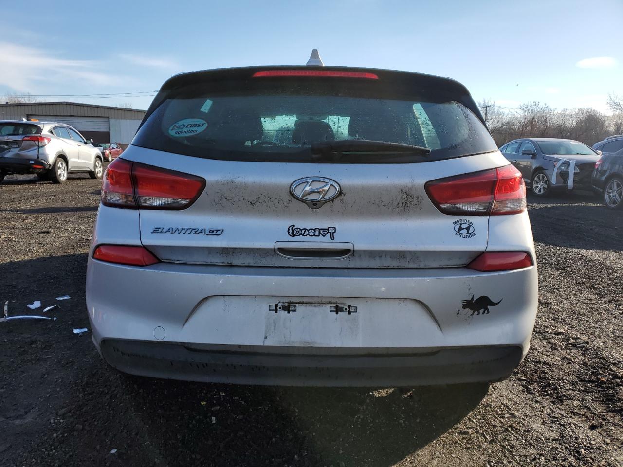 2018 Hyundai Elantra VIN KMHH35LE8JU032859 Copart auction photo, front end / side damage thumbnail 6