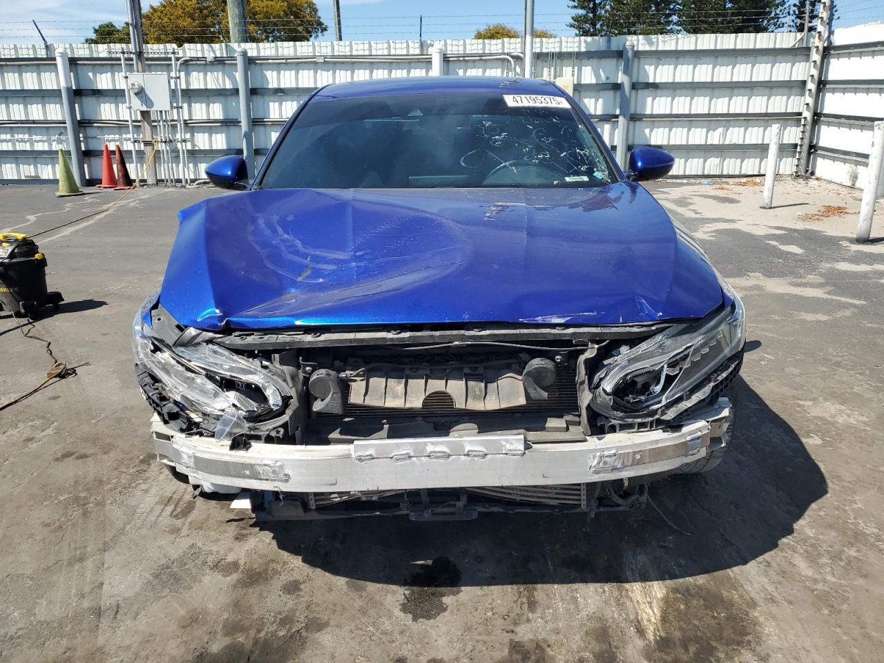 2020 Honda Accord VIN 1HGCV2F39LA009260 Copart auction photo, front end damage thumbnail 5