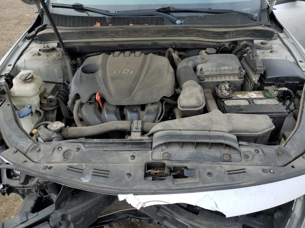 2013 KIA Optima VIN 5XXGN4A72DG183182 Copart auction photo, front end damage thumbnail 11