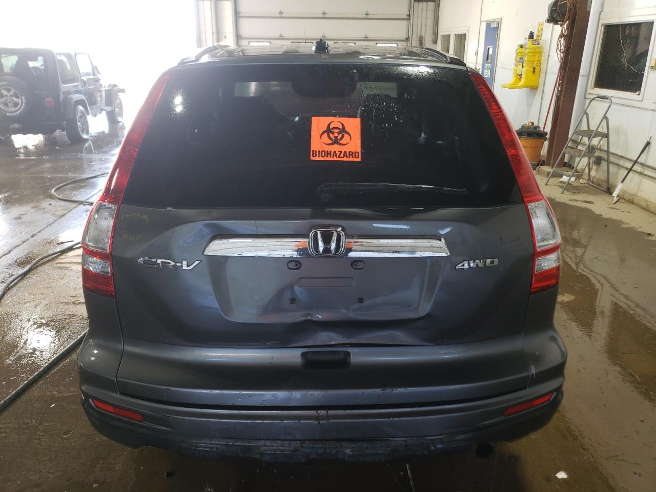 2010 Honda CR-V VIN JHLRE4H71AC010475 Copart auction photo, biohazard/chemical / rear end damage thumbnail 6