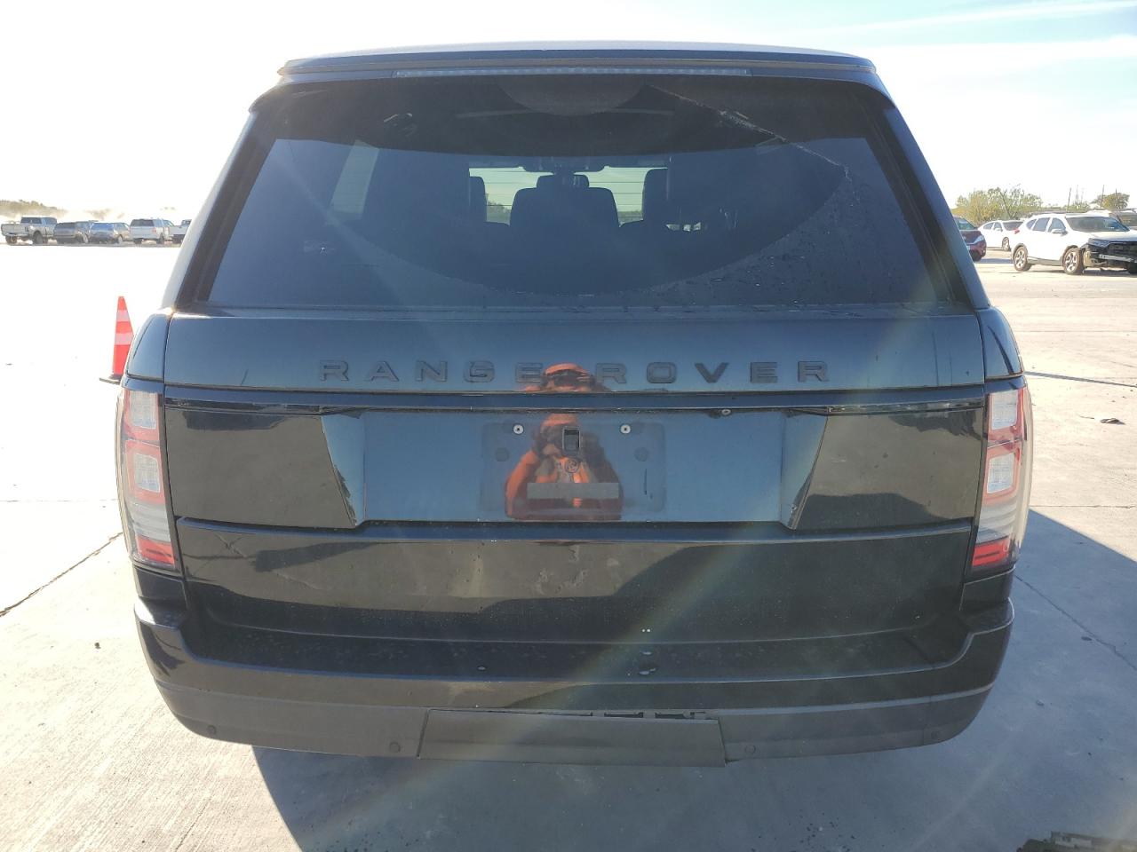2014 Land Rover Range Rover VIN SALGS3TF5EA187322 Copart auction photo, front end damage thumbnail 6