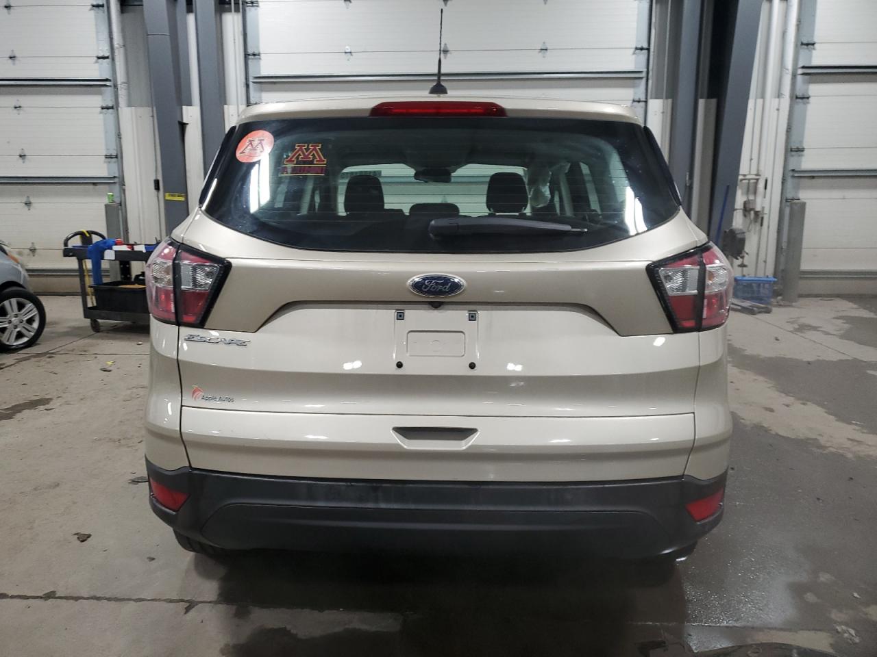 2018 Ford Escape VIN 1FMCU0F76JUA34830 Copart auction photo, front end / rear end damage thumbnail 6