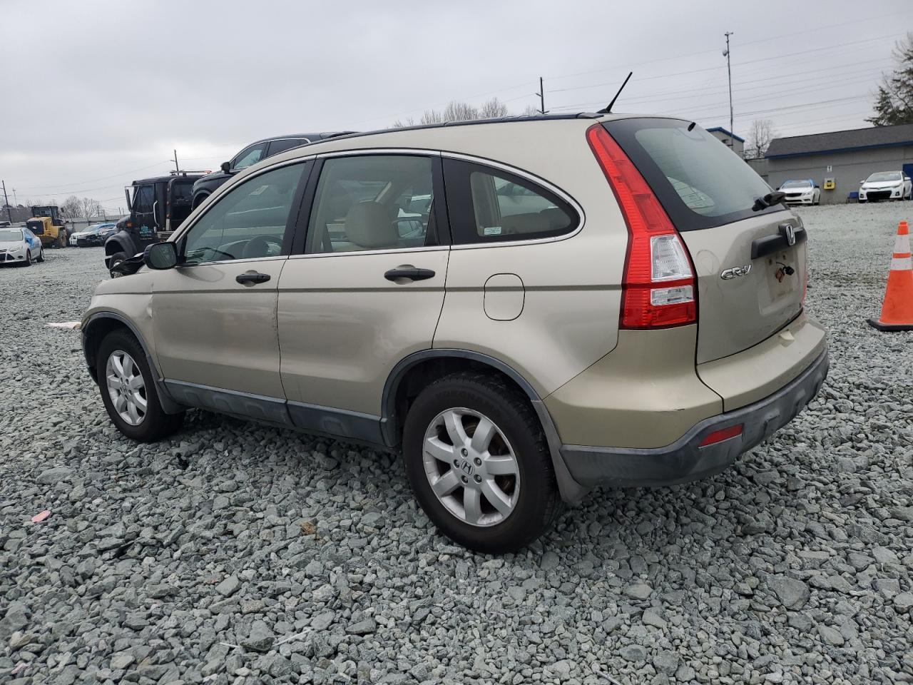 2007 Honda CR-V VIN JHLRE38317C013389 Copart auction photo, front end damage thumbnail 2