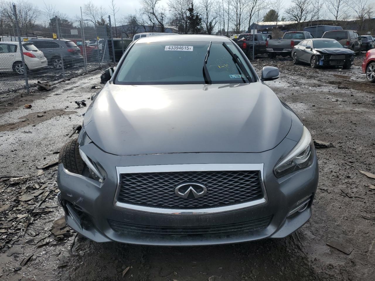 2017 Infiniti Q50 VIN JN1EV7AR5HM836679 Copart auction photo, front end damage thumbnail 5