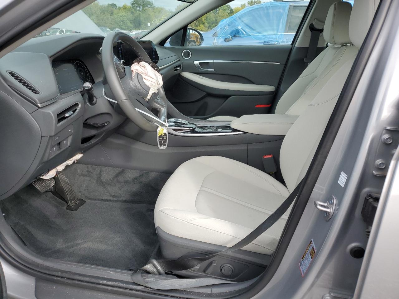 2023 Hyundai Sonata VIN KMHL14JAXPA270054 Copart auction photo, side / front end damage thumbnail 7