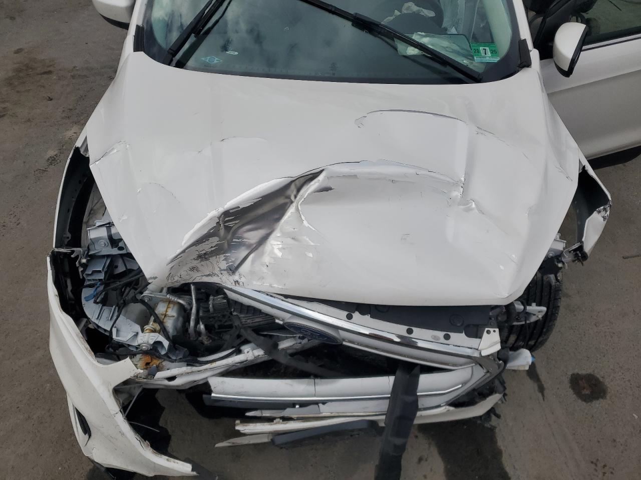 2018 Ford Escape VIN 1FMCU0HD6JUC54374 Copart auction photo, front end / mechanical damage thumbnail 12