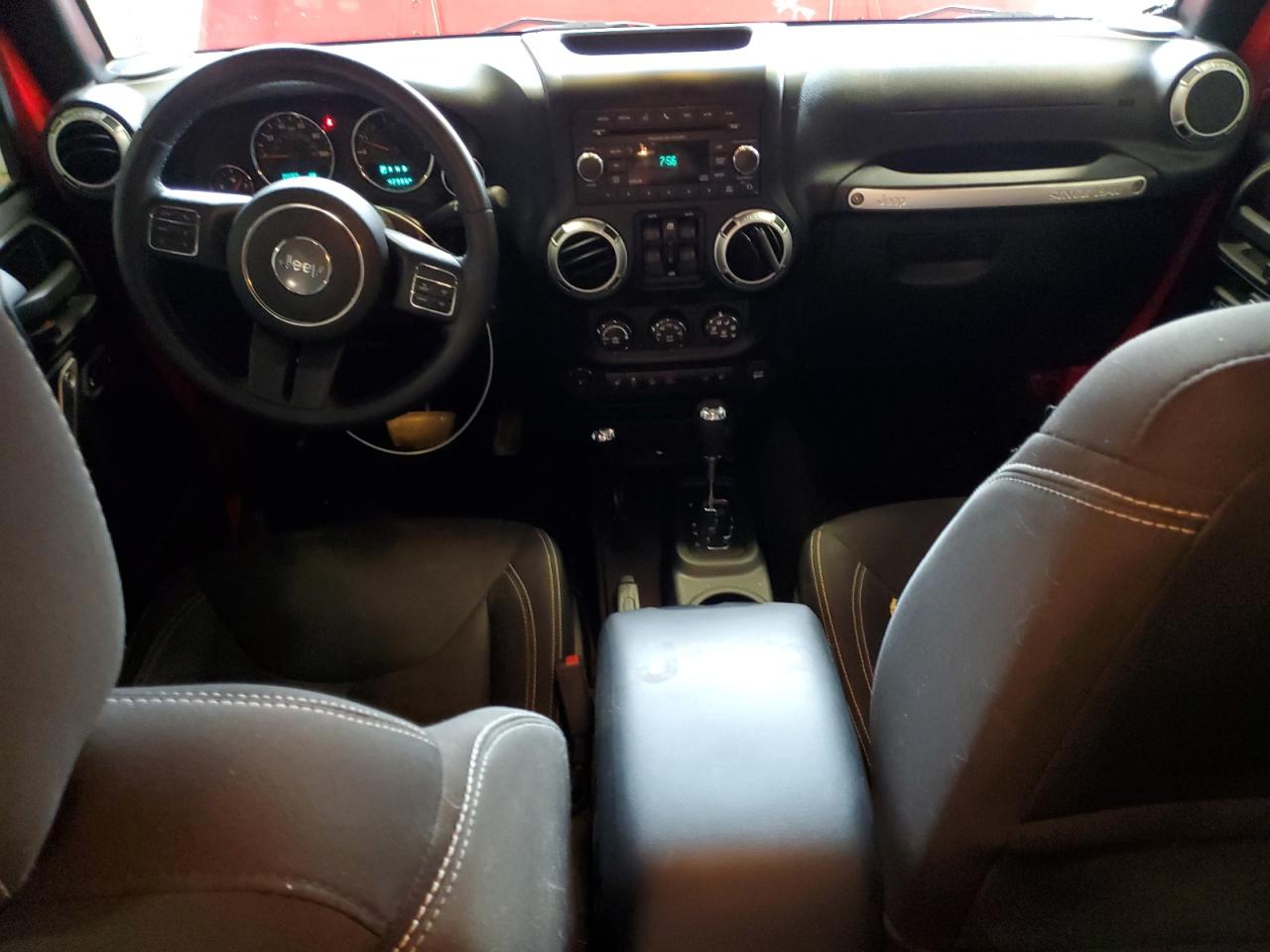 2016 Jeep Wrangler VIN 1C4BJWEG3GL170540 Copart auction photo, undercarriage / front end damage thumbnail 8