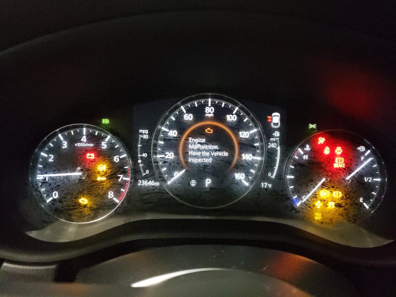 2021 Mazda CX-30 VIN 3MVDMBBLXMM318251 Copart auction photo, front end damage thumbnail 9
