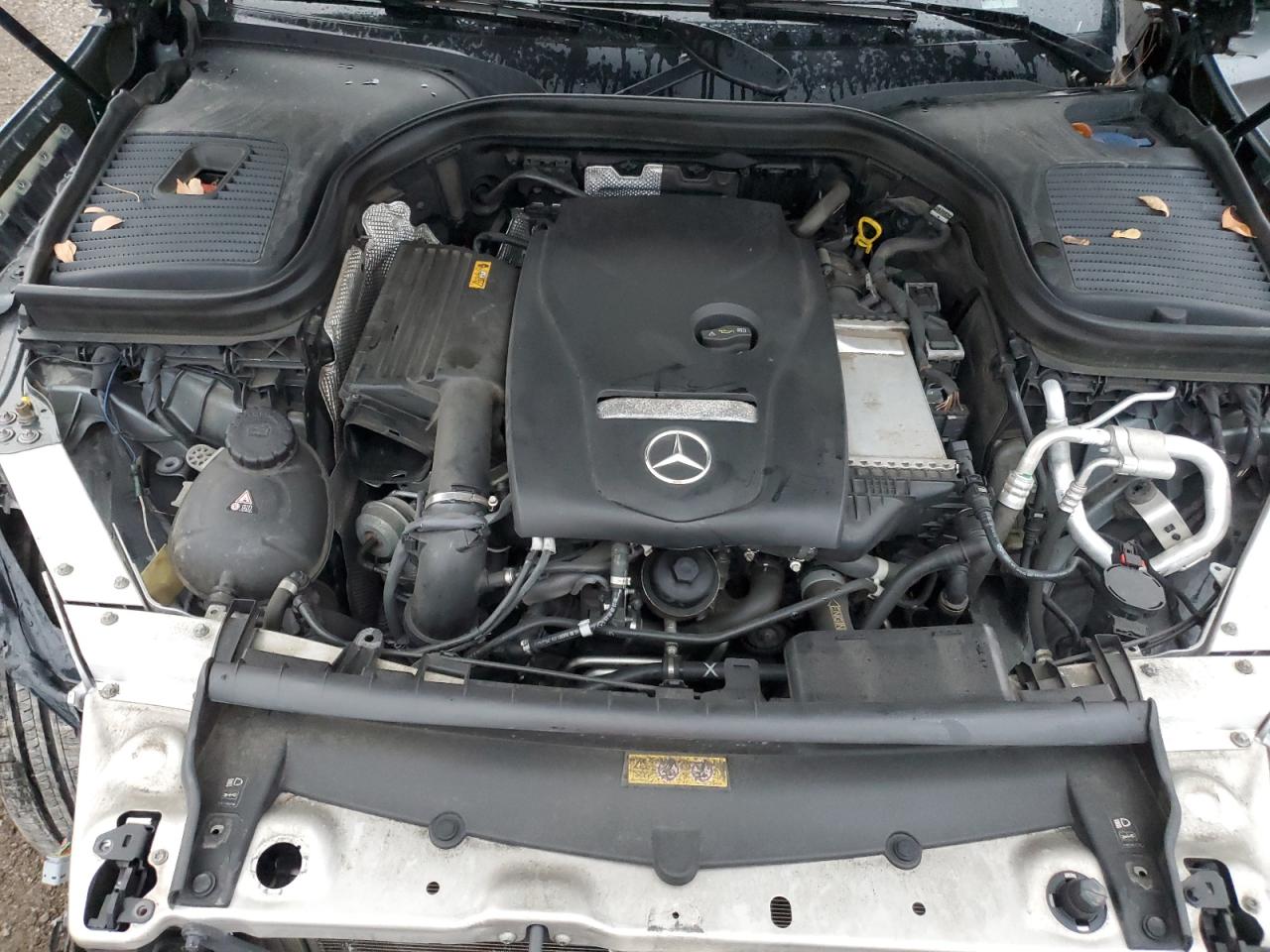 2019 Mercedes-Benz GLC VIN WDC0G4KB7KV177873 Copart auction photo, front end / side damage thumbnail 12