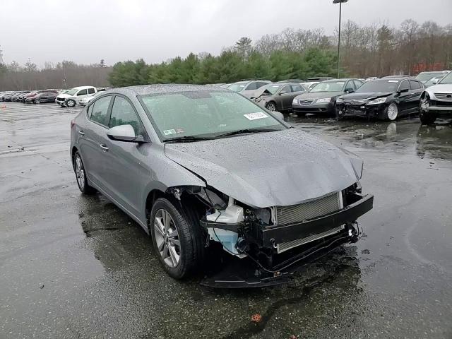 2018 Hyundai Elantra VIN KMHD84LFXJU497047 Copart auction photo, front end / minor dent/scratches damage thumbnail 11