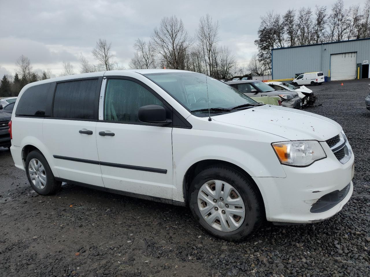 2014 Dodge Caravan VIN 2C4RDGBG1ER161484 Copart auction photo, front end damage thumbnail 4