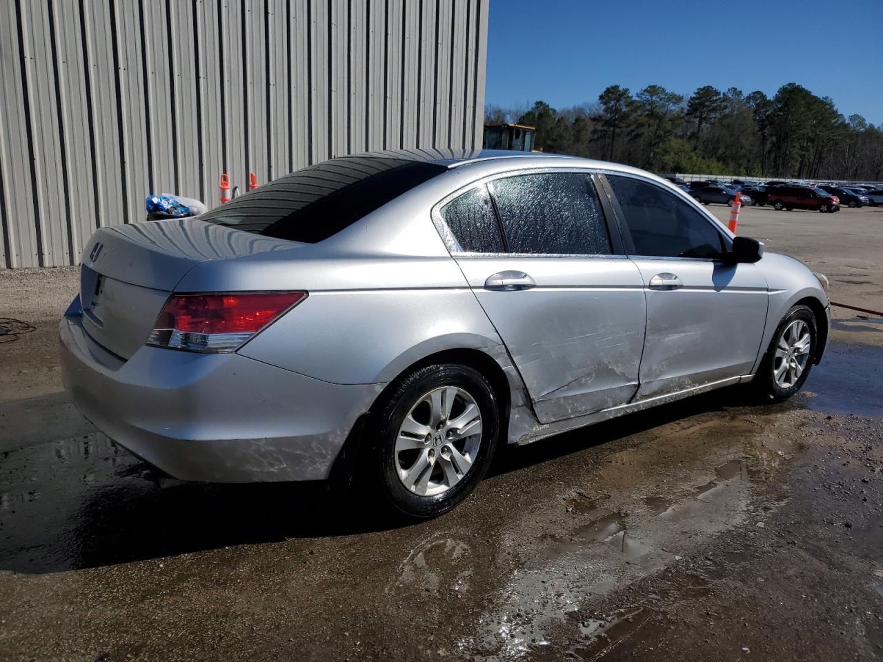 2009 Honda Accord VIN 1HGCP26479A070733 Copart auction photo, side / rear end damage thumbnail 3
