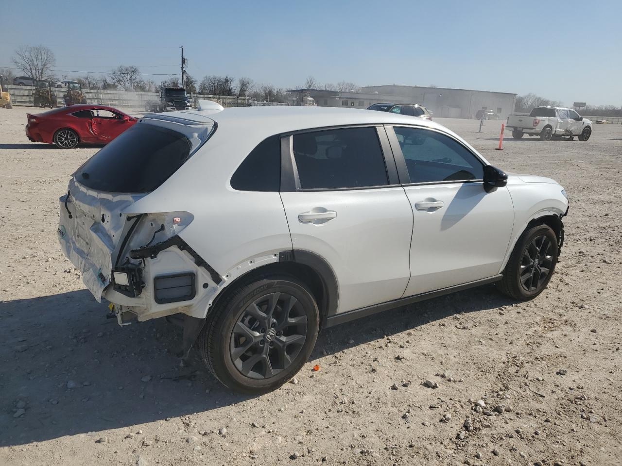2024 Honda HR-V VIN 3CZRZ1H51RM727557 Copart auction photo, rear end / front end damage thumbnail 3