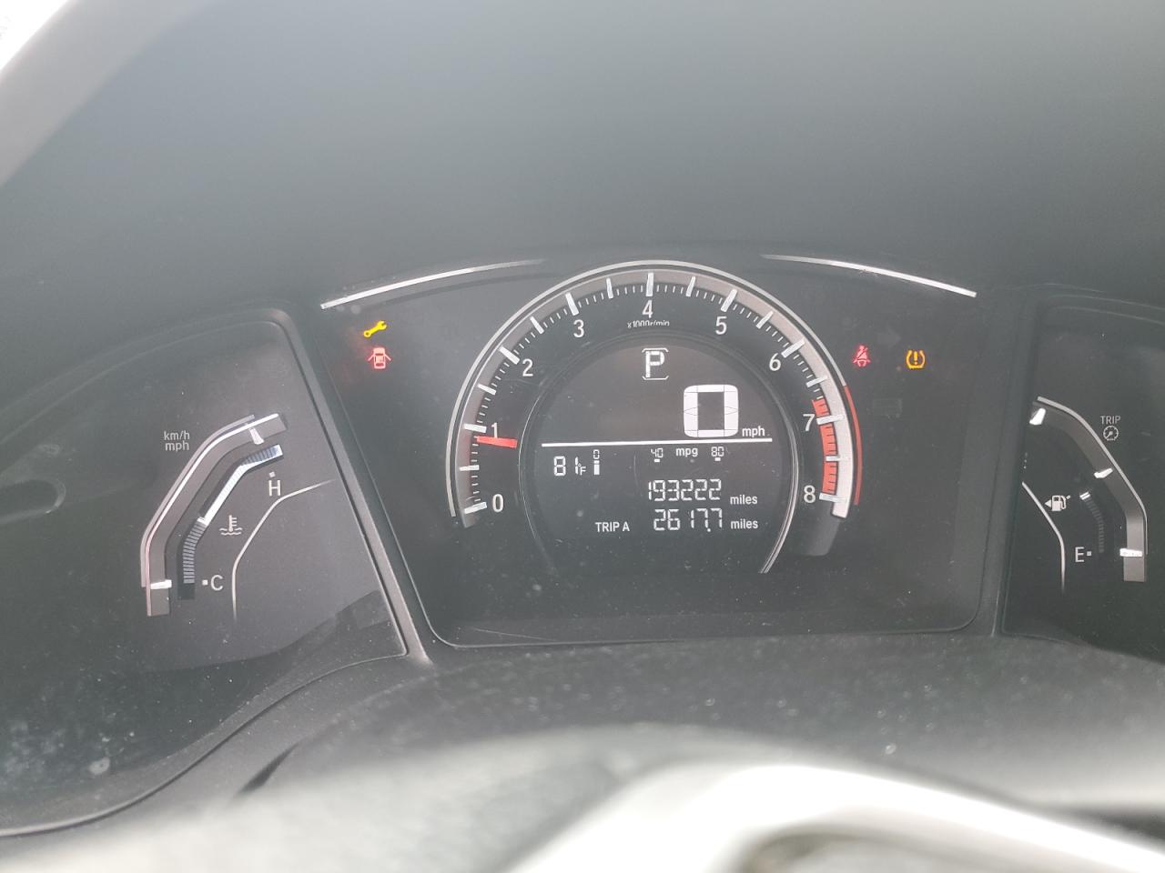 2016 Honda Civic VIN 19XFC2F58GE026685 Copart auction photo, front end damage thumbnail 9