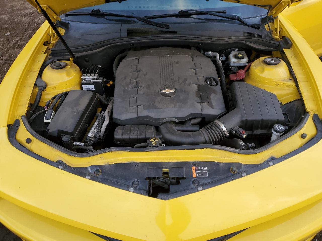 2013 Chevrolet Camaro VIN 2G1FB1E32D9241186 Copart auction photo, rear end damage thumbnail 11