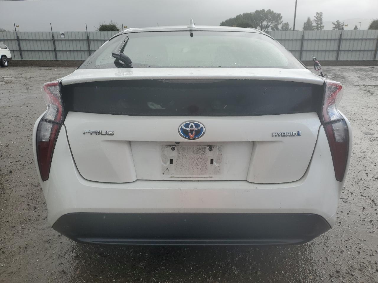 2016 Toyota Prius VIN JTDKBRFU5G3016625 Copart auction photo, front end damage thumbnail 6