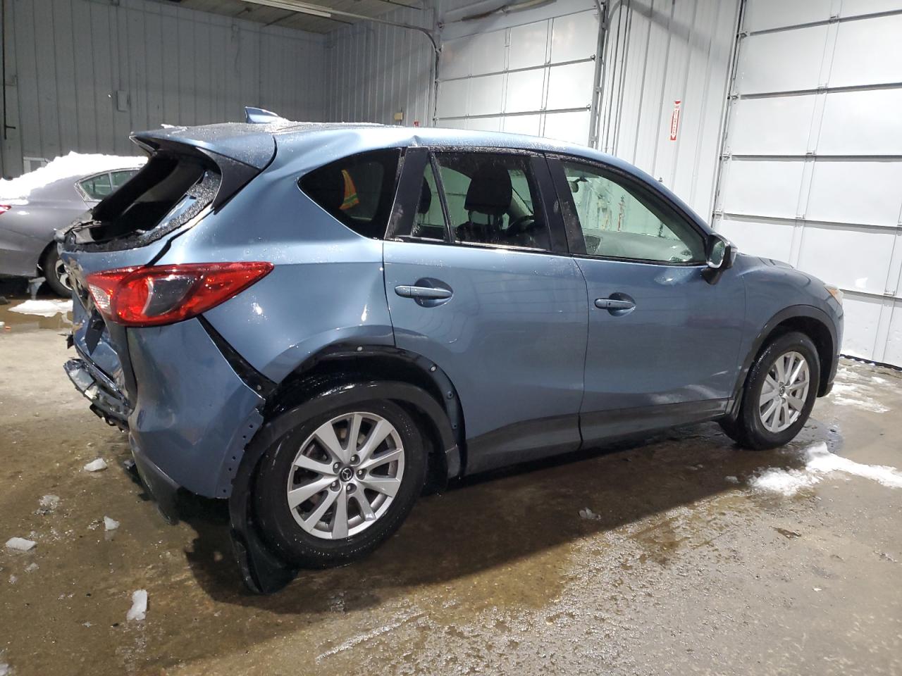 2016 Mazda CX-5 VIN JM3KE2CY4G0768766 Copart auction photo, rear end / front end damage thumbnail 3