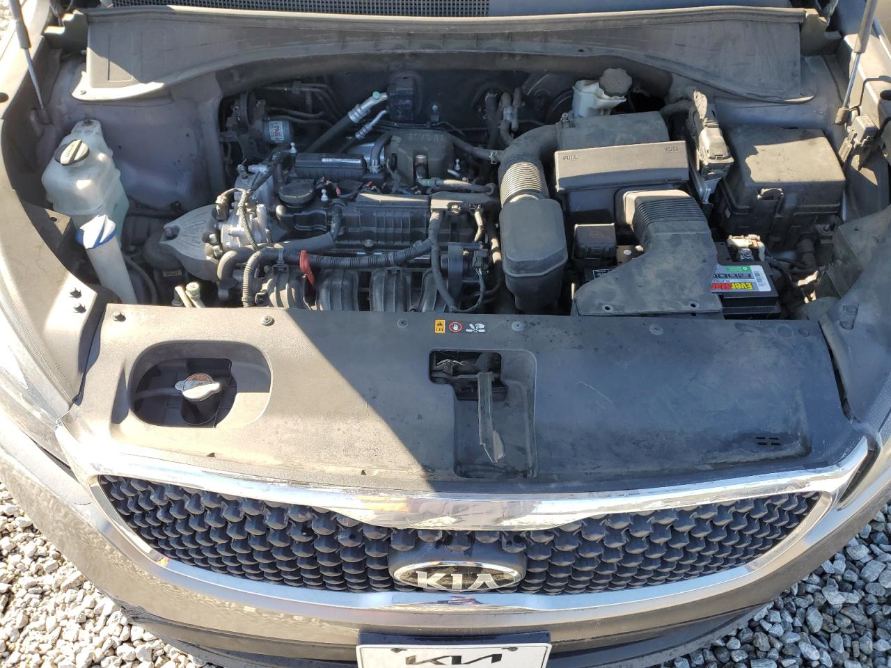 2016 KIA Sorento VIN 5XYPG4A37GG062218 Copart auction photo, front end damage thumbnail 12