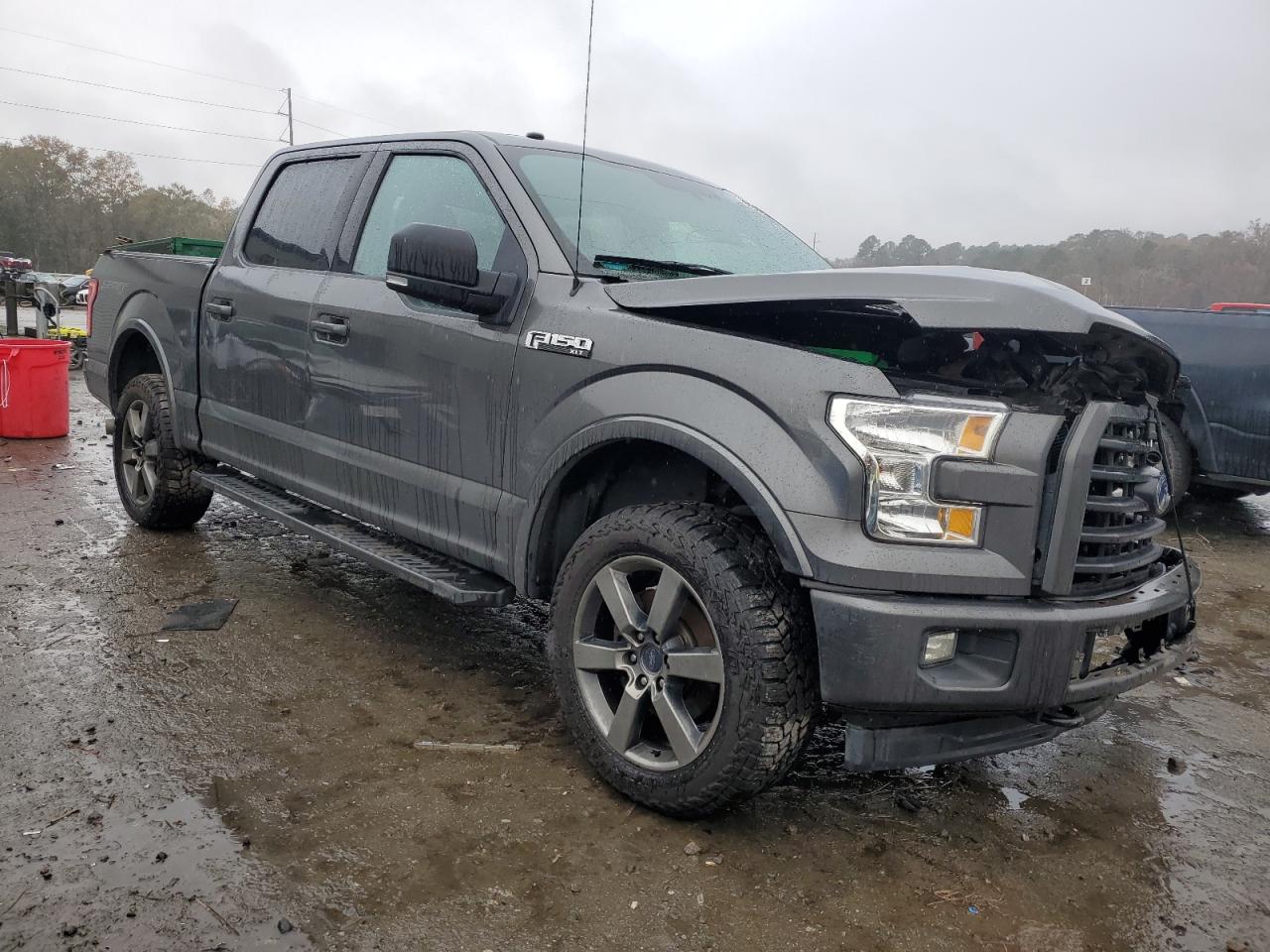 2017 Ford F-150 VIN 1FTEW1EF3HFC22483 Copart auction photo, front end damage thumbnail 4