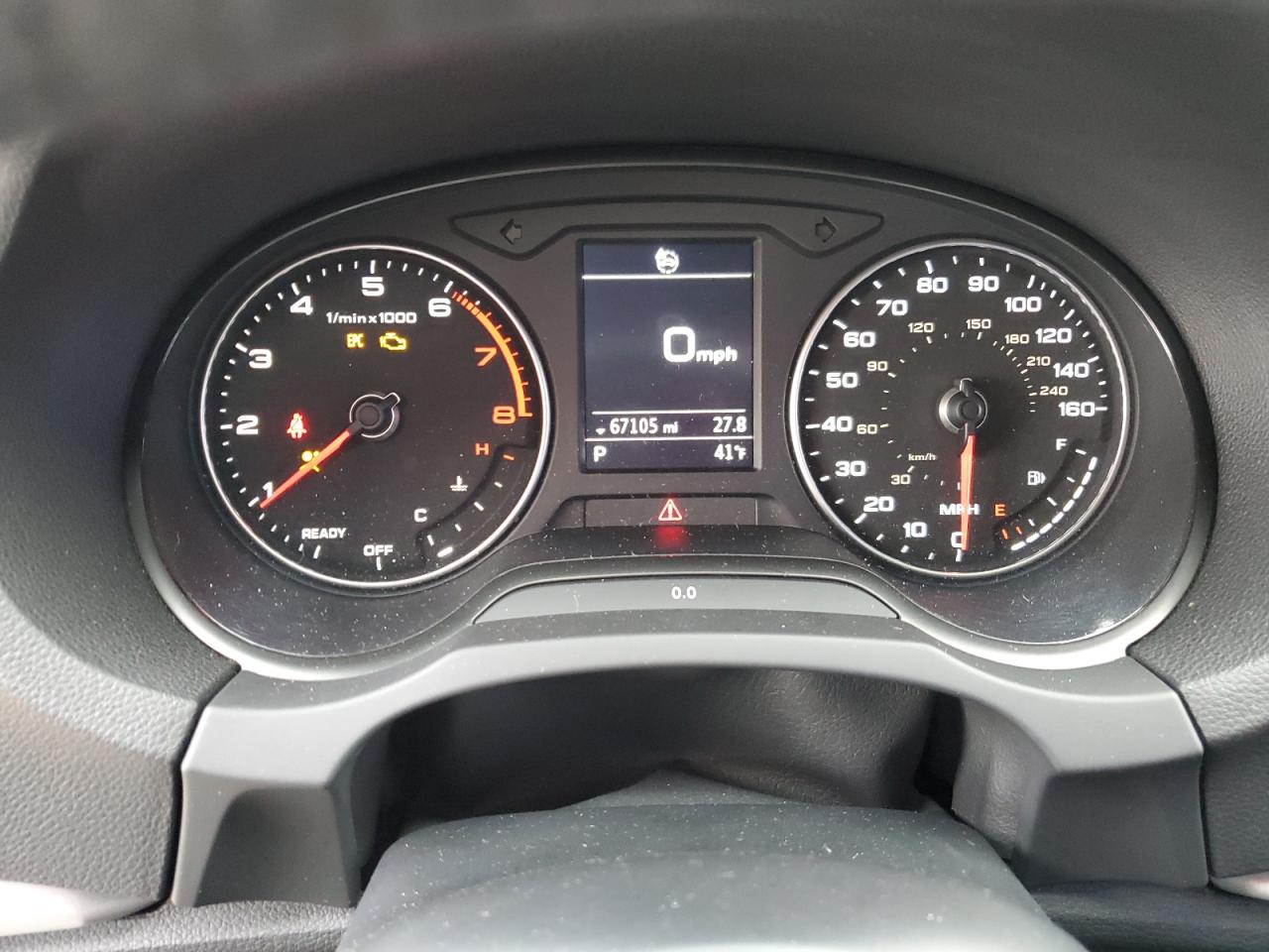 2019 Audi A3 VIN WAUAUGFF588080175 Copart auction photo, front end / rear end damage thumbnail 9