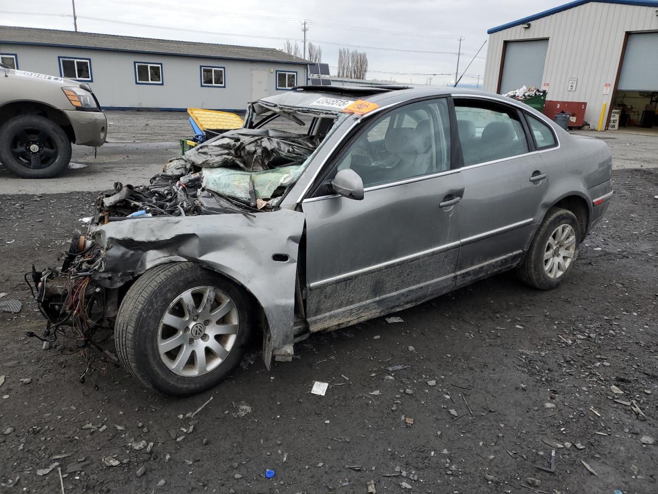2003 Volkswagen Passat VIN WVWPD63B63P033986