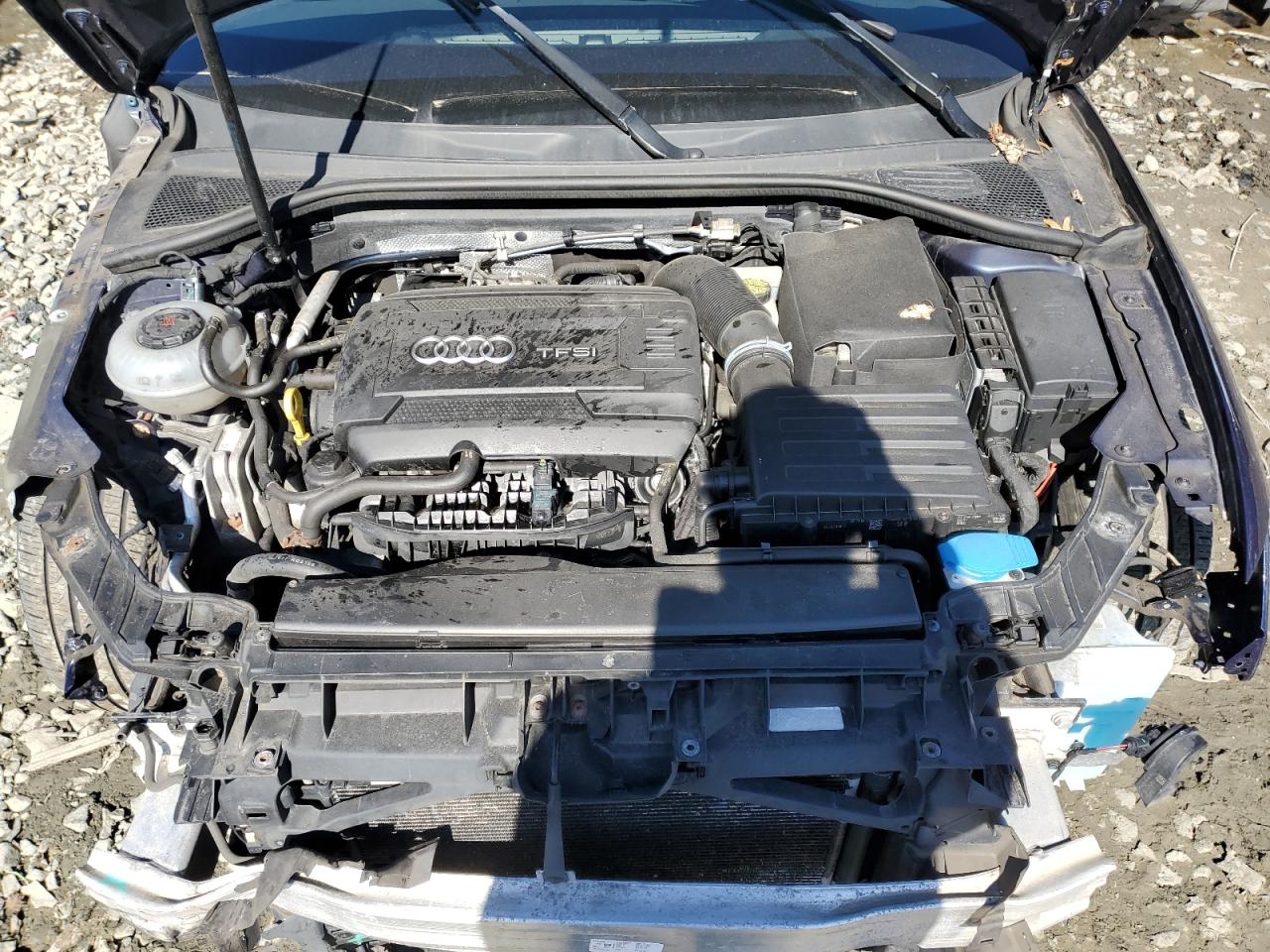 2018 Audi A3 VIN WAUJ8GFF3J1008507 Copart auction photo, front end damage thumbnail 11