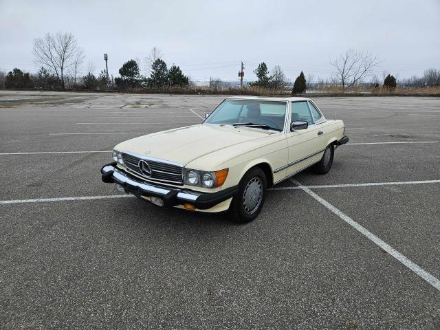 1987 Mercedes-Benz SL-klasse VIN WDBBA48D5HA061899 Copart auction photo, minor dent/scratches / normal wear damage thumbnail 2