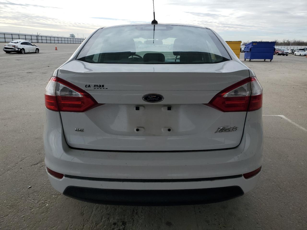 2017 Ford Fiesta VIN 3FADP4BJ3HM144862 Copart auction photo, front end / side damage thumbnail 6