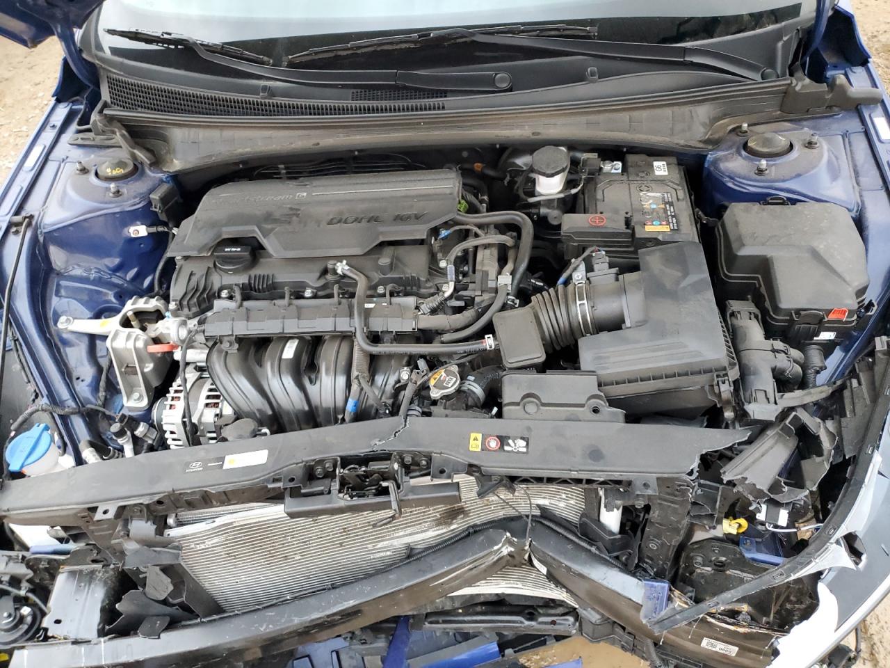 2023 Hyundai Elantra VIN KMHLS4AG0PU630920 Copart auction photo, front end damage thumbnail 11