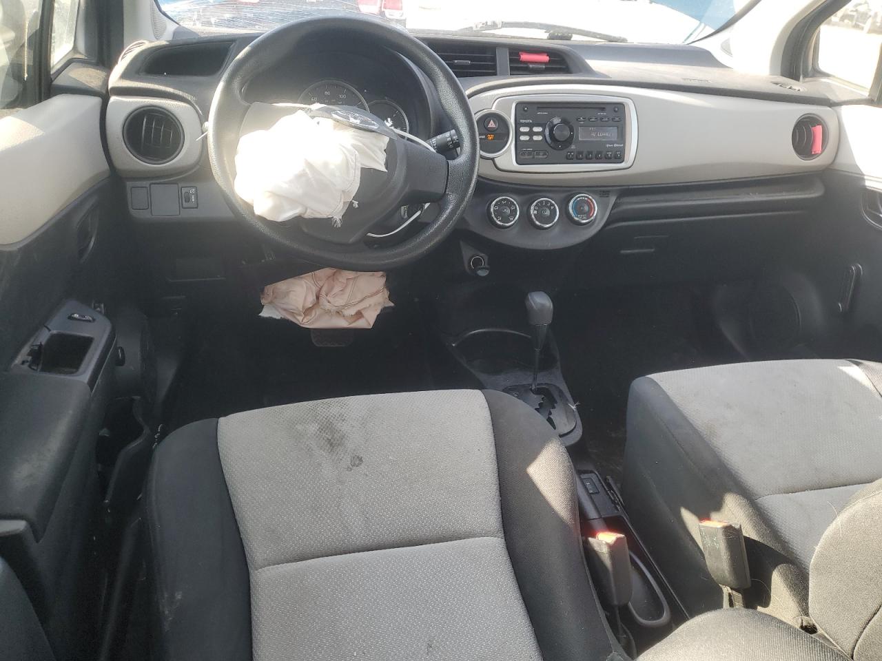 2014 Toyota Yaris VIN JTDKTUD36ED584531 Copart auction photo, front end damage thumbnail 8