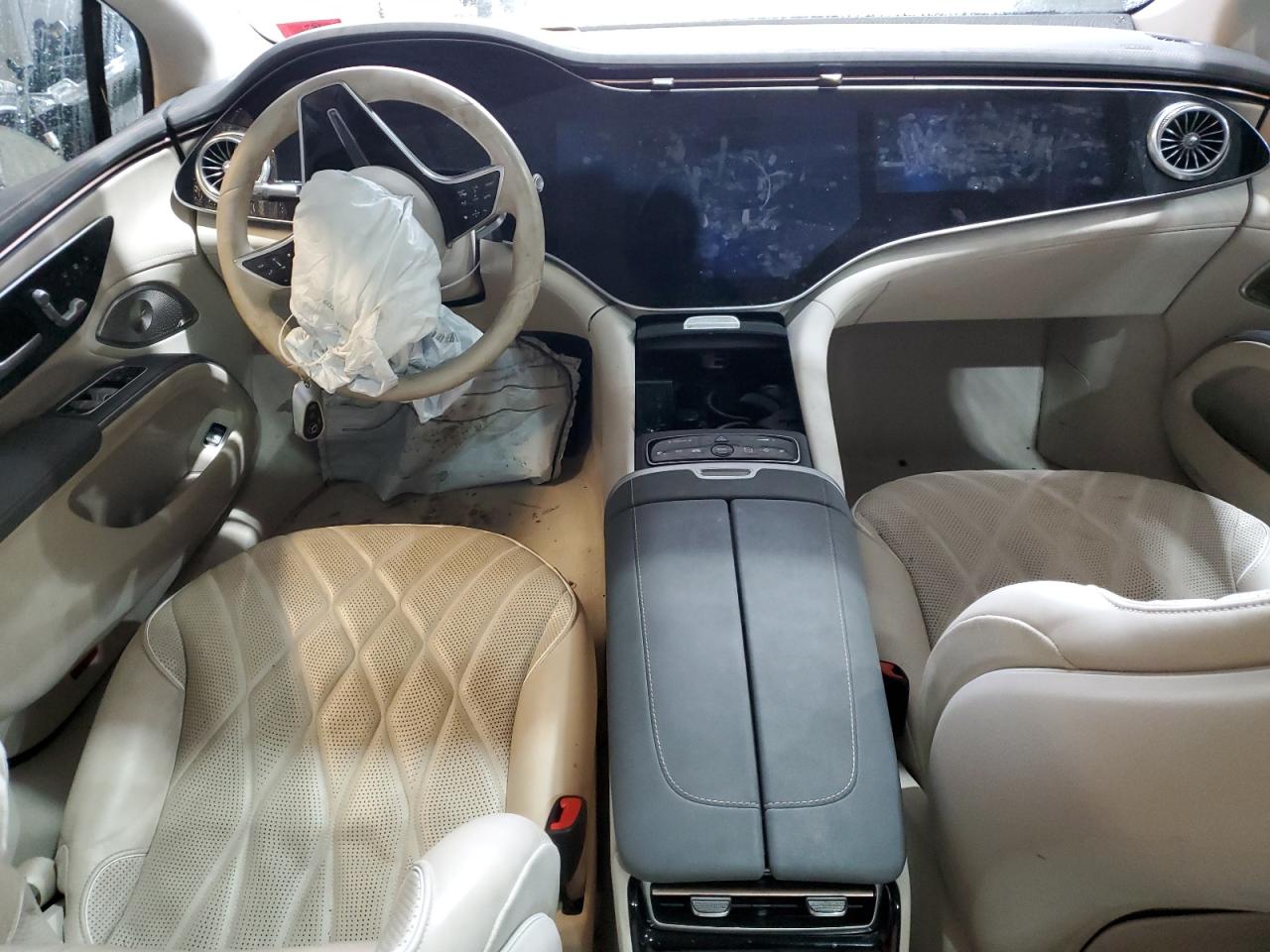 2022 Mercedes-Benz EQS VIN W1KCG4EB8NA017680 Copart auction photo, front end damage thumbnail 8