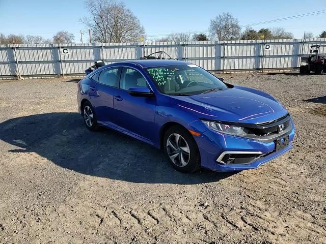 2019 Honda Civic VIN 2HGFC2F66KH587488 Copart auction photo, side / minor dent/scratches damage thumbnail 11