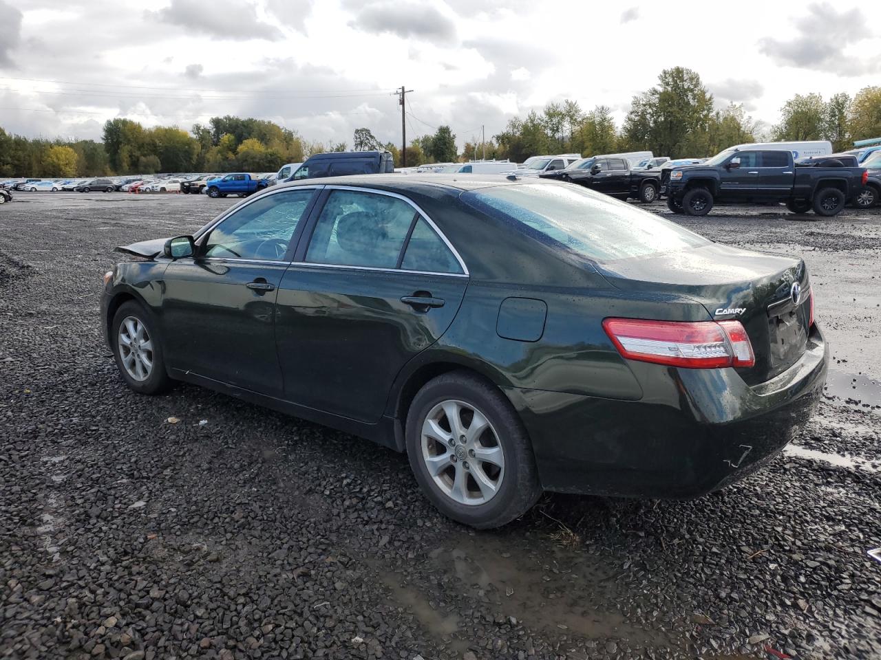 2011 Toyota Camry VIN 4T1BF3EKXBU612457 Copart auction photo, side / front end damage thumbnail 2