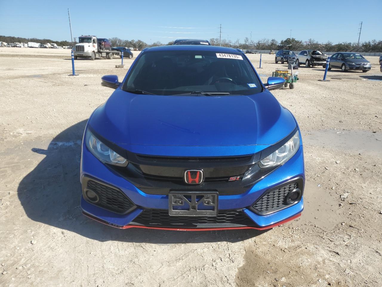 2019 Honda Civic VIN 2HGFC3A55KH753097 Copart auction photo, rear end / side damage thumbnail 5