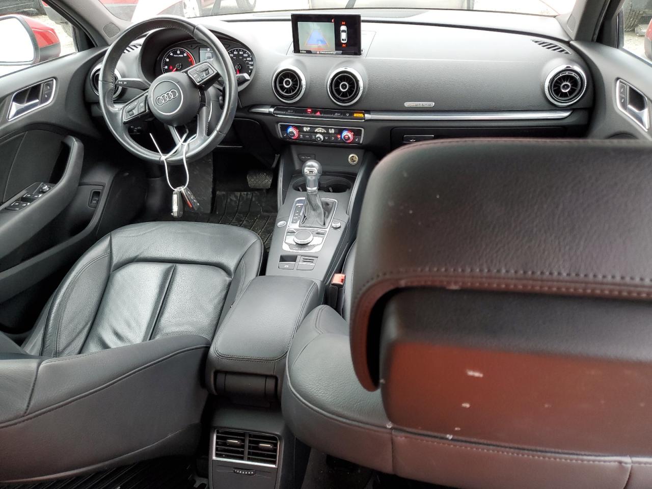 2017 Audi A3 VIN WAUJ8GFF9H1008487 Copart auction photo, front end / minor dent/scratches damage thumbnail 8