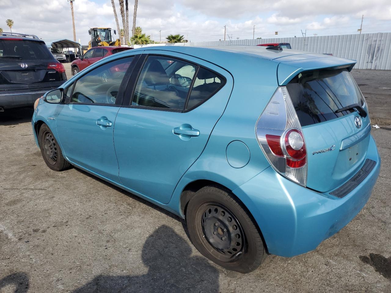 2012 Toyota Prius VIN JTDKDTB31C1005941 Copart auction photo, front end / minor dent/scratches damage thumbnail 2