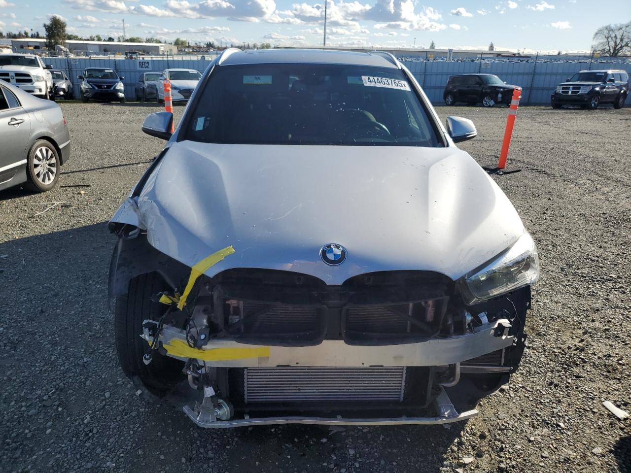 2018 BMW X1 VIN WBXHT3Z3XJ4A67018 Copart auction photo, front end damage thumbnail 5