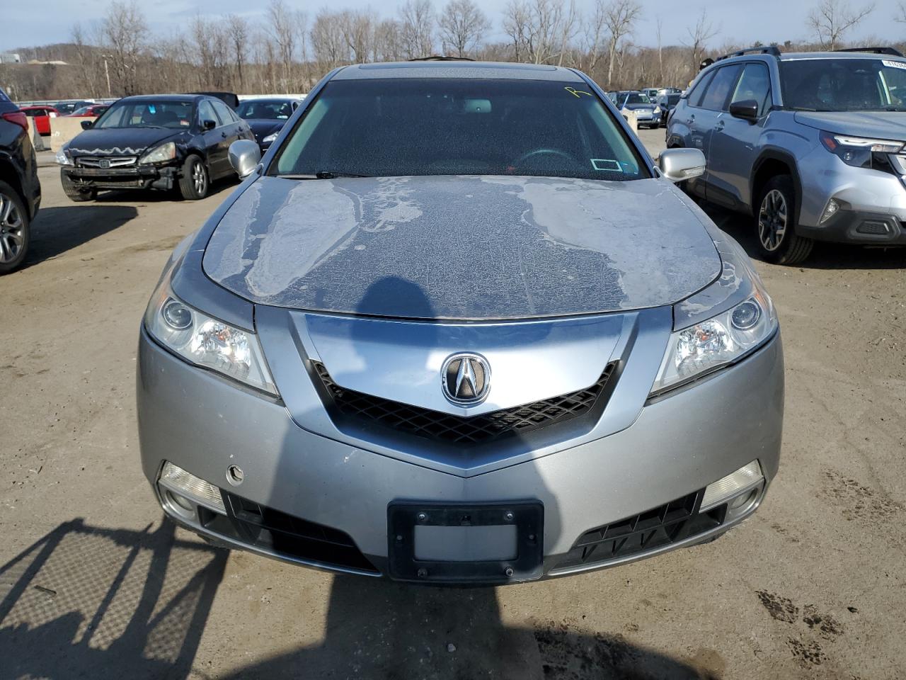 2009 Acura TL VIN 19UUA96239A004032 Copart auction photo, front end / rear end damage thumbnail 5