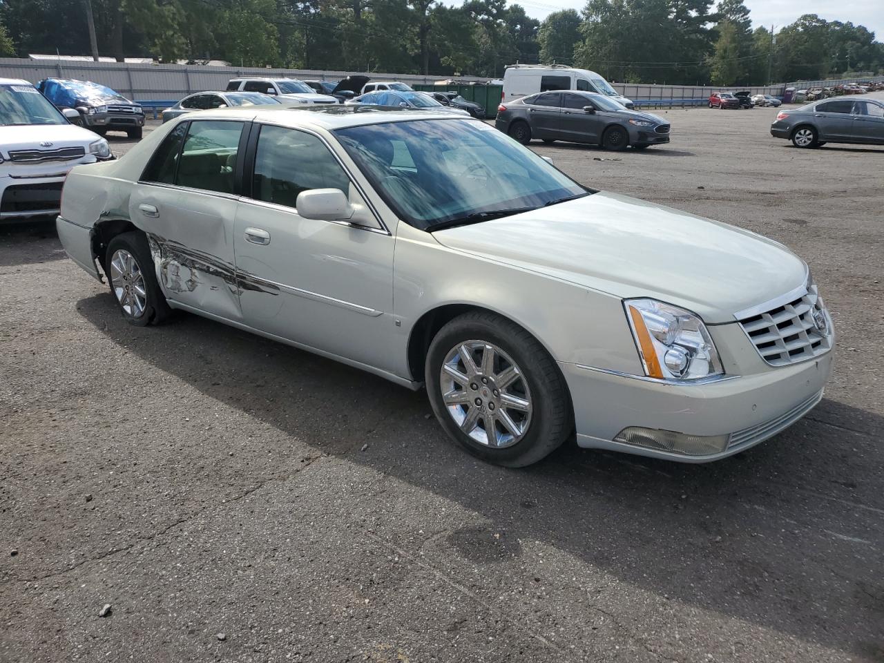 2010 Cadillac DTS VIN 1G6KH5EY8AU114340 Copart auction photo, side damage thumbnail 4