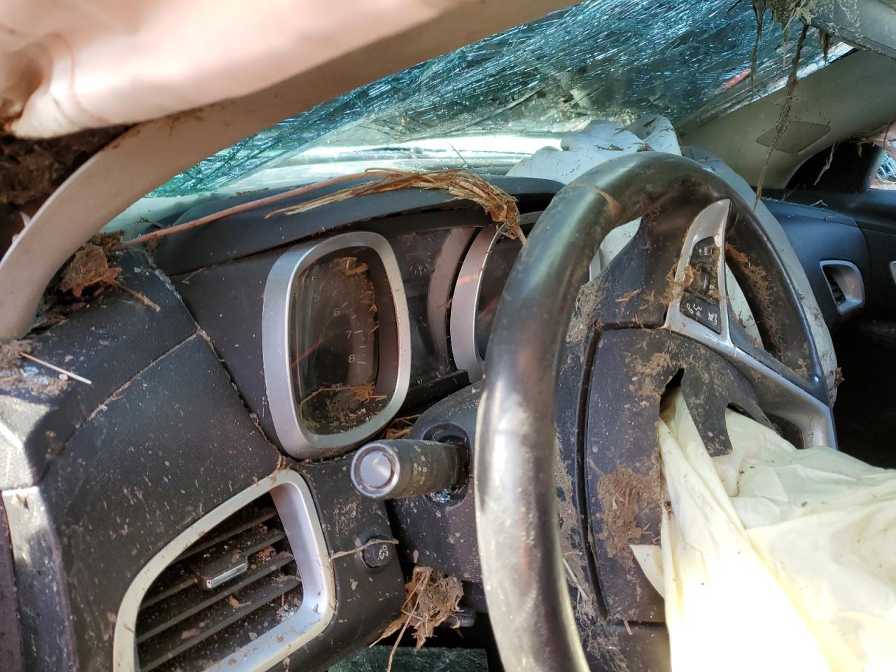 2012 Chevrolet Equinox VIN 2GNALDEK0C1247399 Copart auction photo, rollover damage thumbnail 9