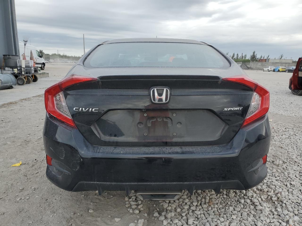 2020 Honda Civic VIN 2HGFC2F88LH502167 Copart auction photo, front end / minor dent/scratches damage thumbnail 6