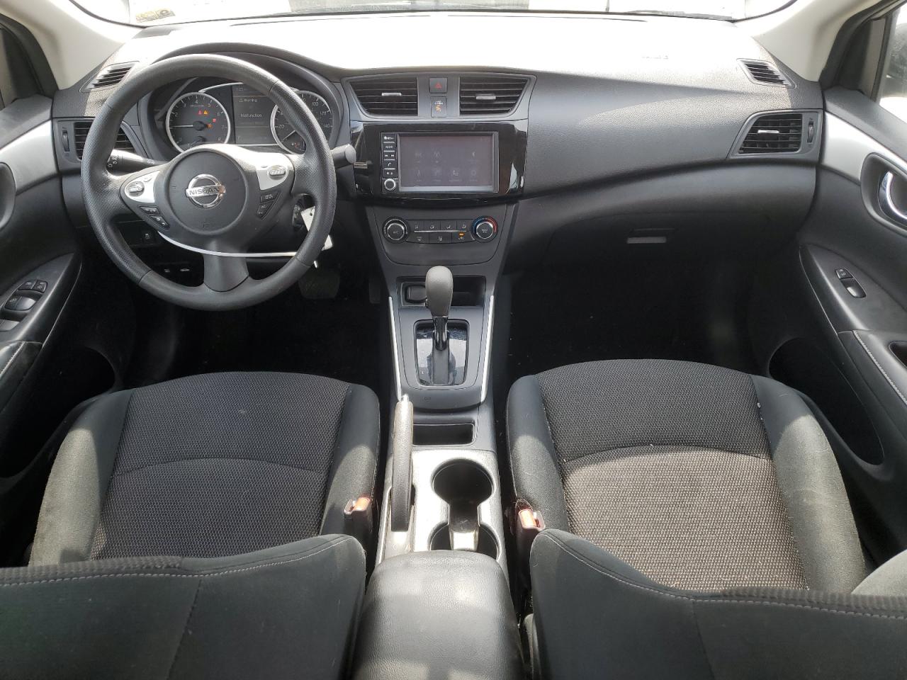 2019 Nissan Sentra VIN 3N1AB7AP0KY374347 Copart auction photo, front end damage thumbnail 8